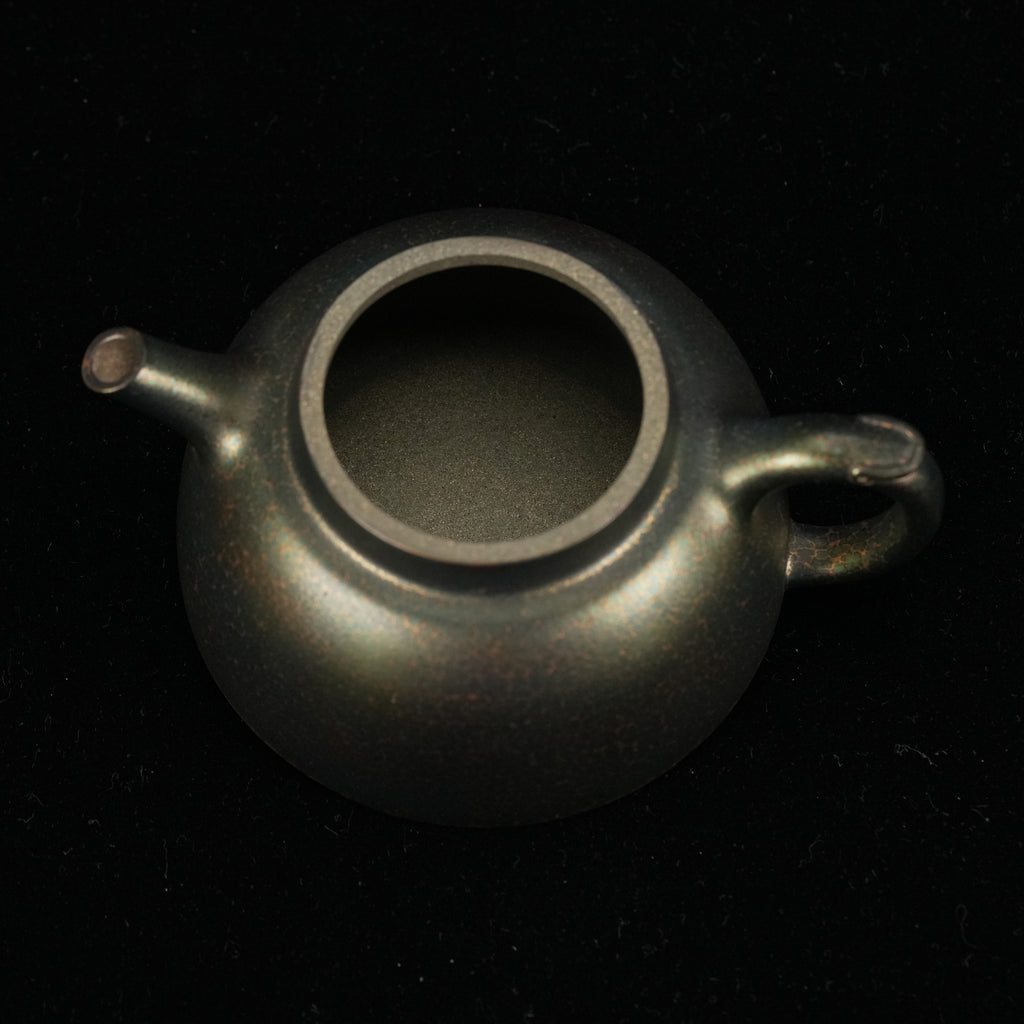 Yuquan | Cat's-Eye Green Duan Clay | Handmade Yixing Teapot
