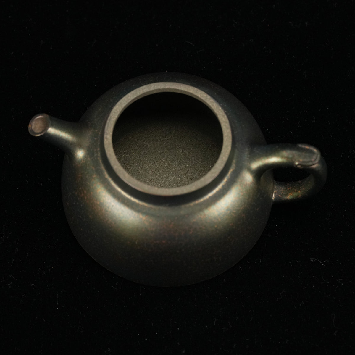 Yuquan | Cat's-Eye Green Duan Clay | Handmade Yixing Teapot